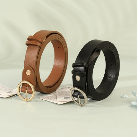 Simple Style Round Knot  Belt for Women