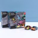 Mini Alloy Pull Back Graffiti Car Toy（TN-1133B）