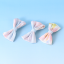 التدرج اللون الدنيم مشبك شعر بسيط