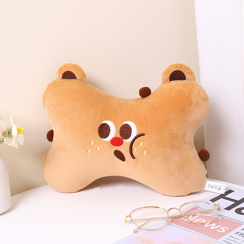 Cookie bear bone headrest