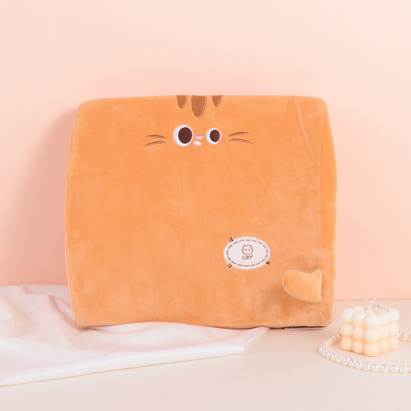 Cute cat memory cotton waist lean