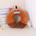 Cute eye Monster Memory Cotton U-shaped pillow