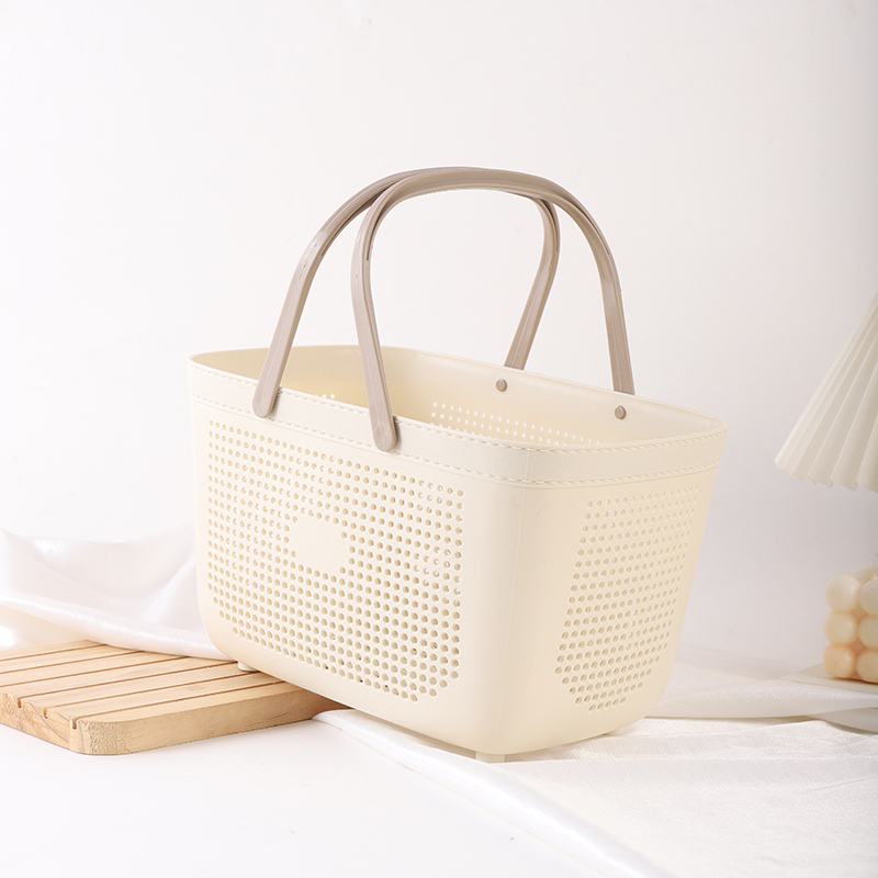 Multifunctional bathroom storage basket