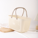 Multifunctional bathroom storage basket