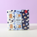 Cartoon Bear Bunny Pocket Tissues (18 Packs)