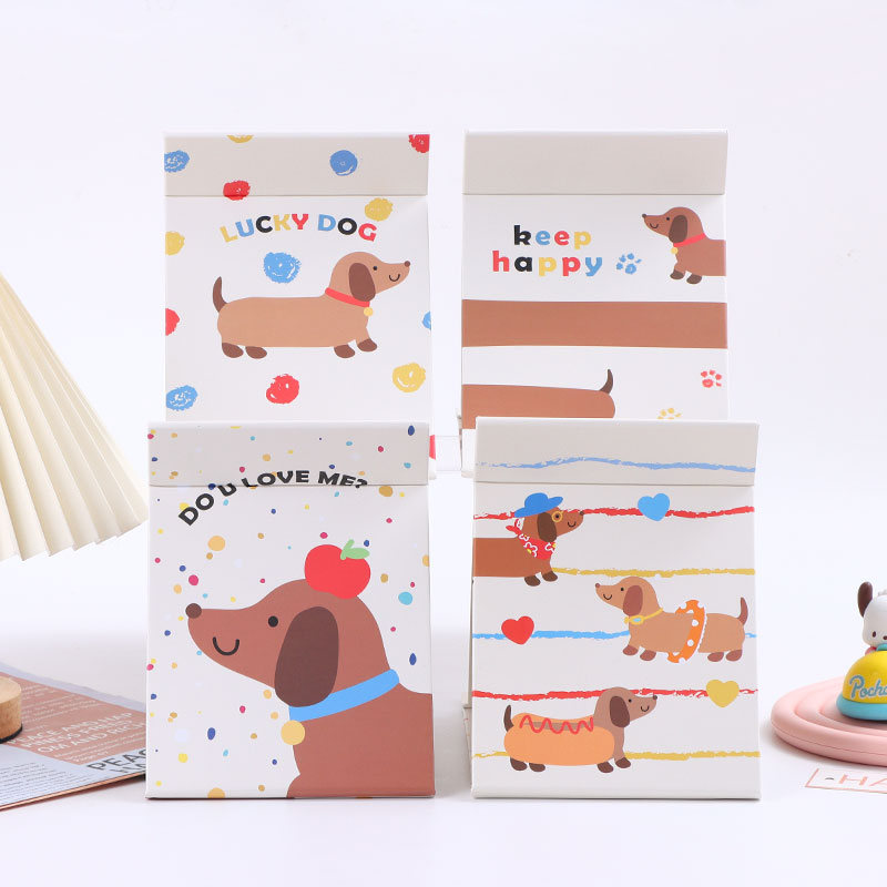 Dachshund Dog series small paper mirror