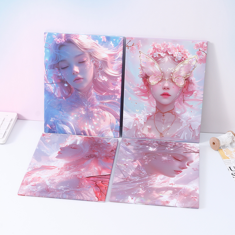 Dream girl series large paper mirror