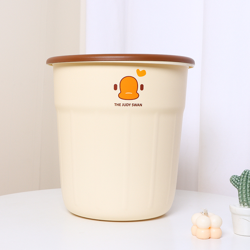 سلة المهملات الكرتونية ذات الألوان المتباينة (9.5 لتر)