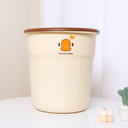 Color Contrast Cartoon Trash Can (9.5L)