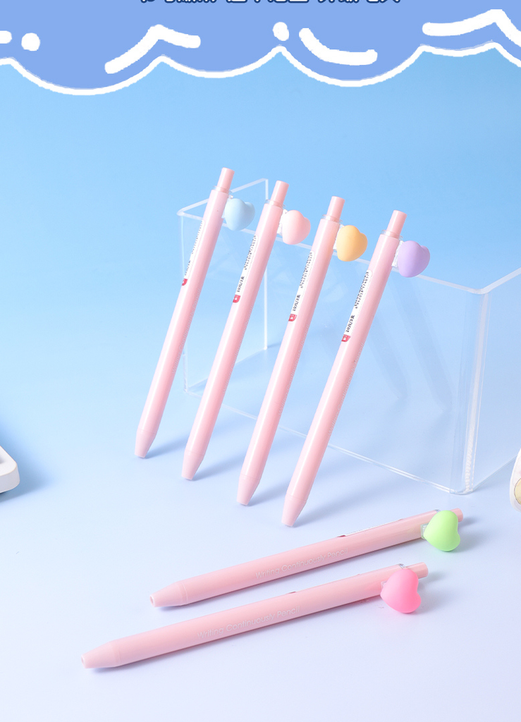 Z124 Love Writing Pencil (1 yuan 3 pieces)