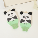 Panda series bath gloves