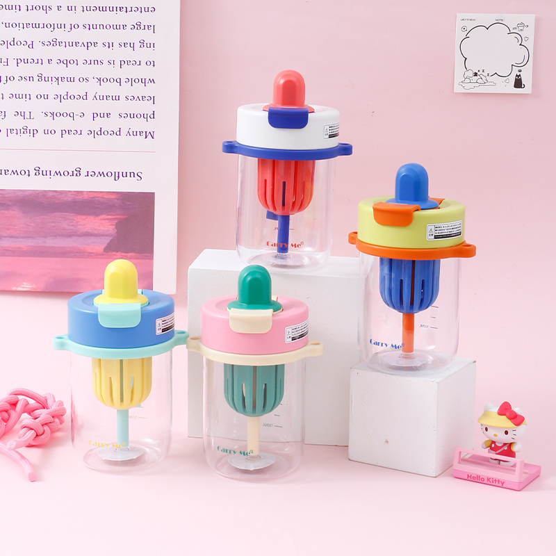 Portable double ice Cream plastic cup (5mL)