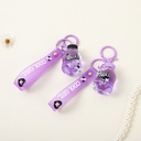 Rebel Sweetheart Coke bottle oil floating keychain