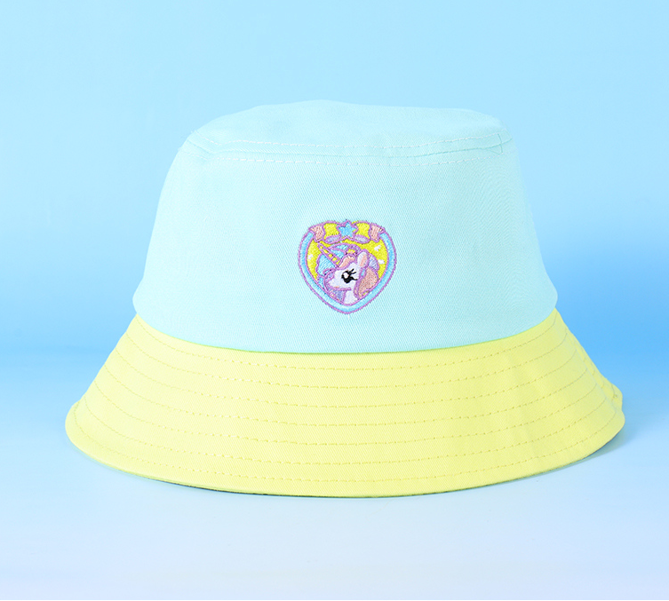 Starlight Family Stylish Color Contrast Fisherman Hat for Kids (Luna)