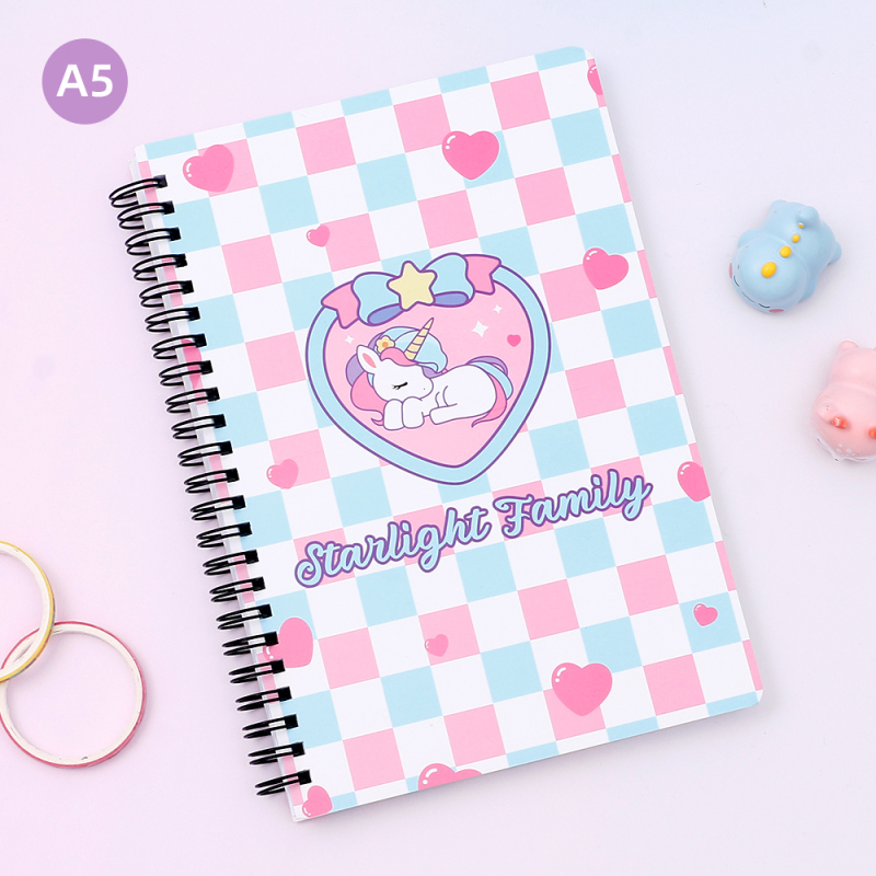 Starlight Family دفتر ملاحظات حلزوني مقاس A5