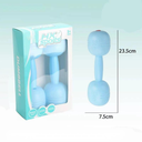 Blue Plastic Dumbbell for Kids 1 Pair (1kg)