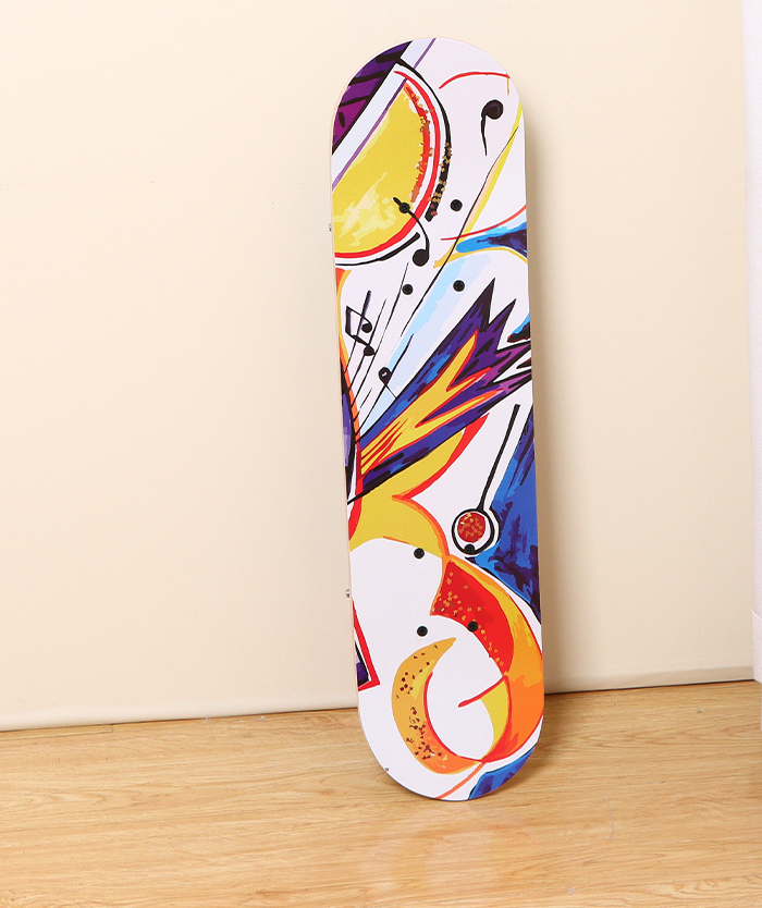 Note bump graffiti skateboard 24 inches