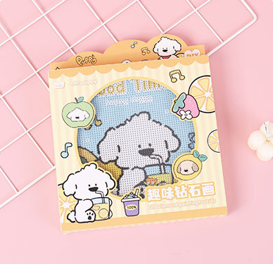 Puppy papi colorful fruit diamond painting 2*2mm-B