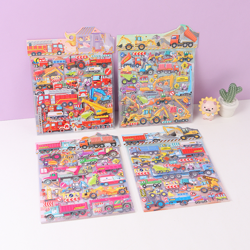 3D Large Double Layer Sticker (Car)