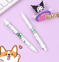 Subjects Press Neutral Pen - Black (1 yuan 3 pieces)