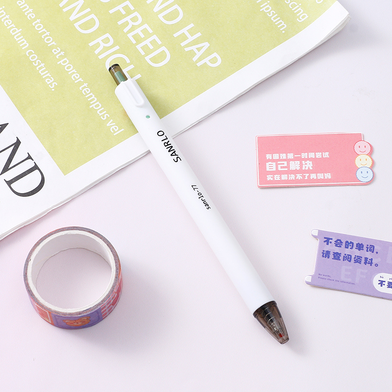 I have no hook to press the neutral pen - Black (10 yuan 3 pieces)