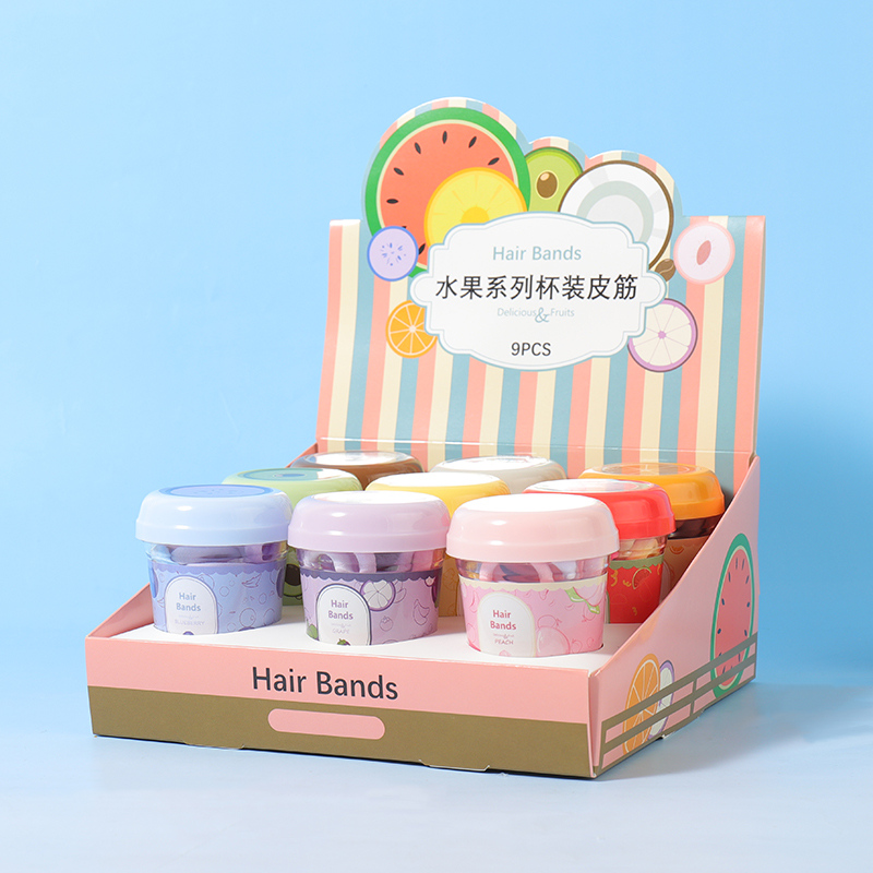 Fruit Cup Terry Hair Tie