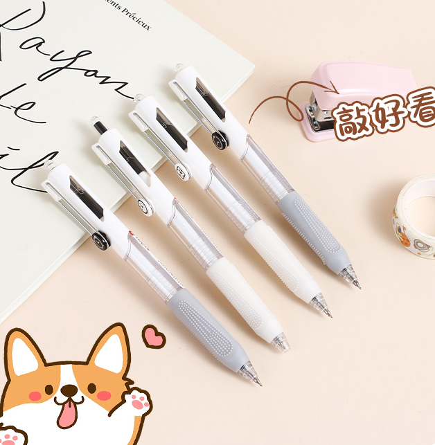 Time Boiled Rain Neutral Pen - Black (10 yuan 3 pieces)