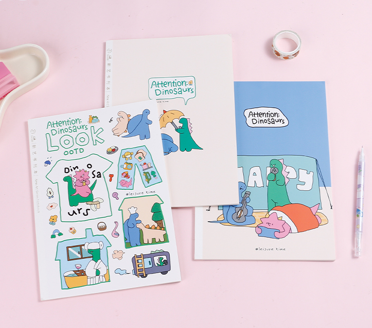 B5 40 laminated copies (Dinosaur Escape Plan)