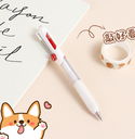 Time Boiled Rain Neutral Pen - Red (1 yuan 3 pieces)