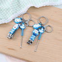 Here we go. Cute nail clipper keychain