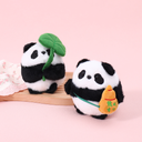 BYSK825 New Chinese Panda series fabric doll buckle - Field fat Da