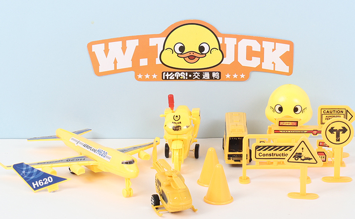 Traffic duck play house toy