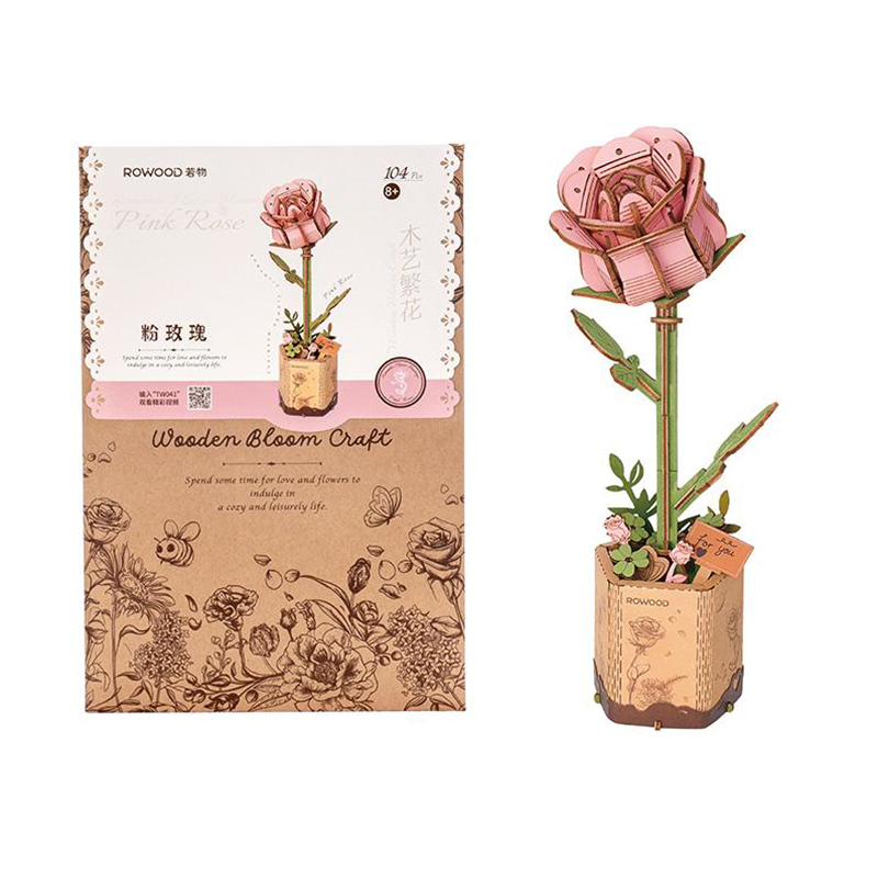 DIY patchwork series - Pink Roses