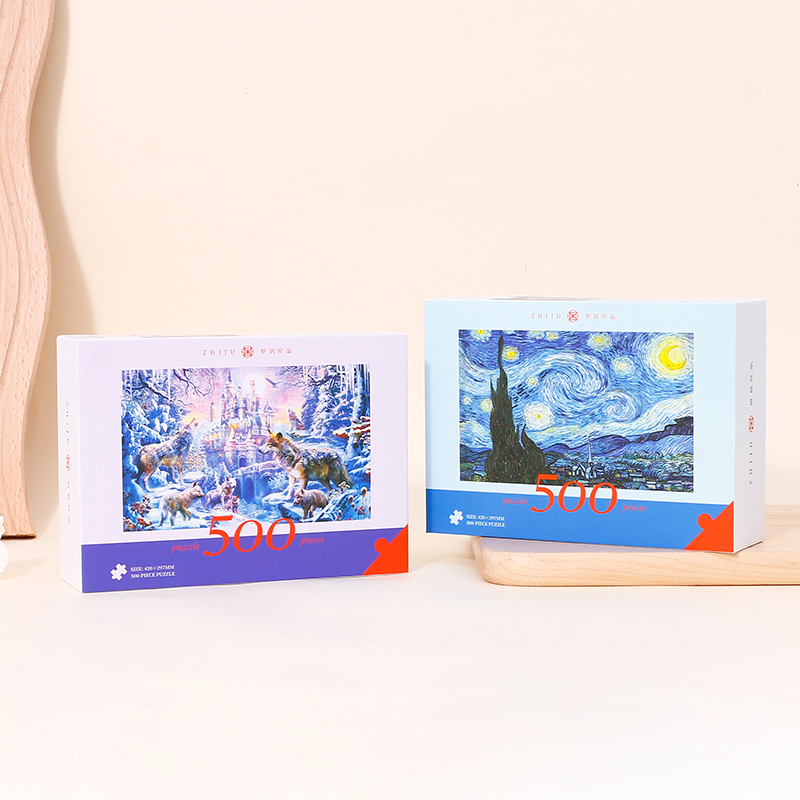 Famous painting Puzzle Series (500 pieces)