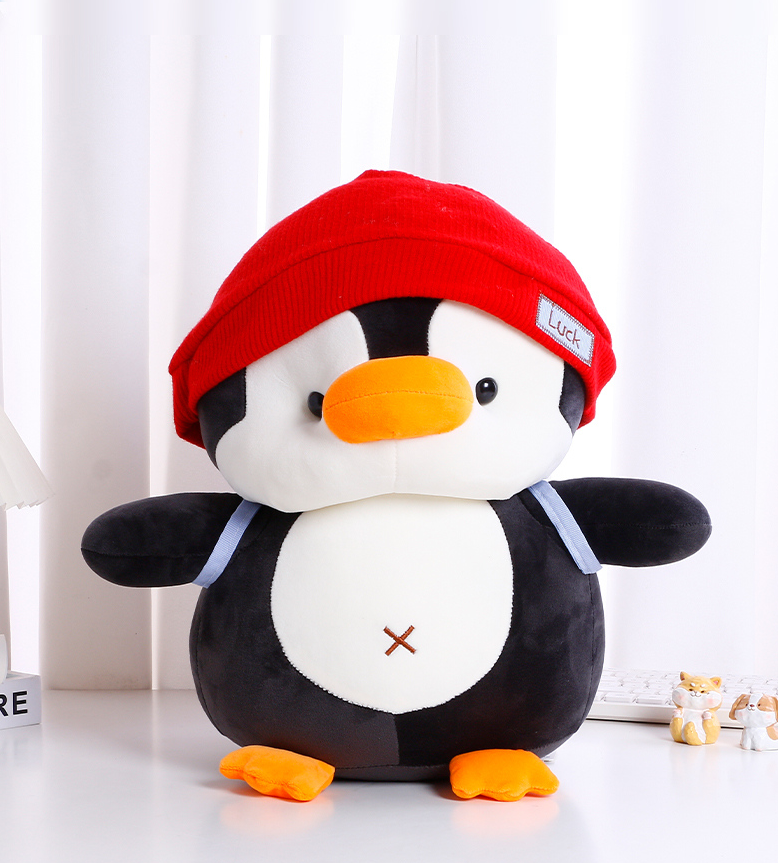 Backpack Penguin 42cm- Red Hat