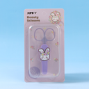 Garden Bunny Beauty Scissors - Round Tip (Purple)