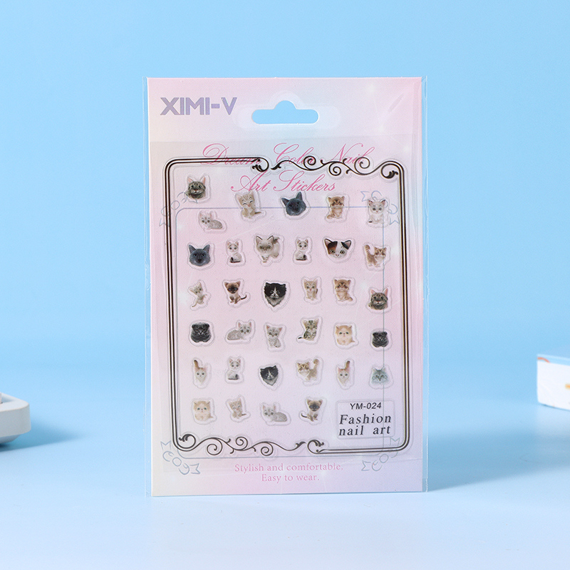 Dream Color Nail Art Stickers (24#)