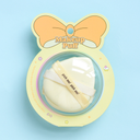 Cute Bunny Series Double Ribbon Strap Double-Sided Powder Puff 2 PCS