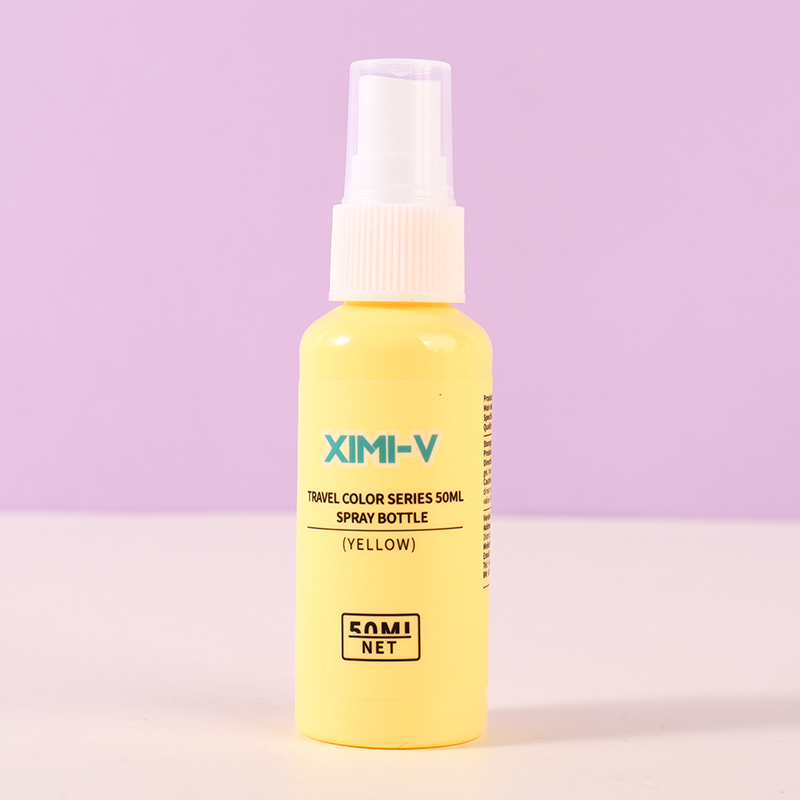 Travel Color Series 50ml Spray Bottle (Yellow)