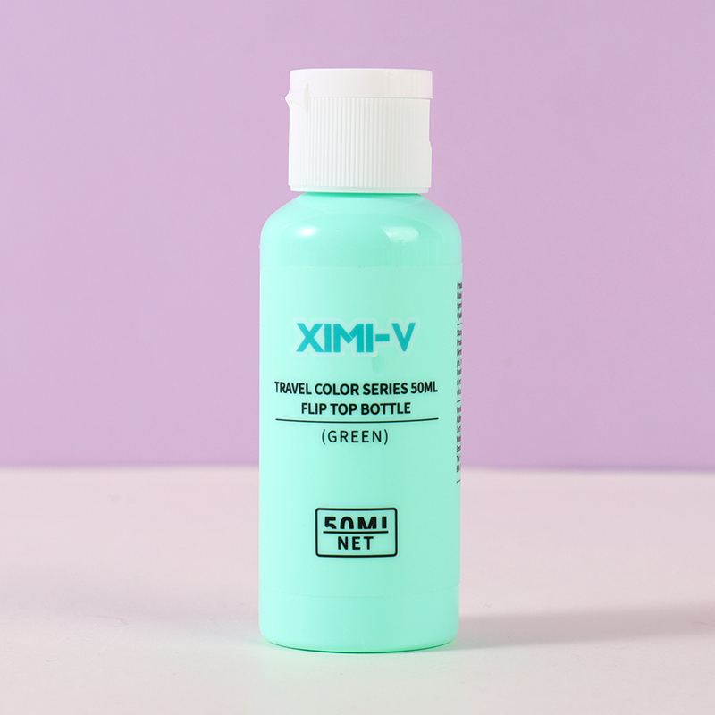 Travel Color Series 50ml Flip Top Bottle (Green)