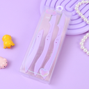 Purple Series Foldable Eyebrow Trimmers (3PCS)