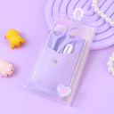 Purple Series Multifunctional Eyebrow Shaping Tools Kit 3PCS