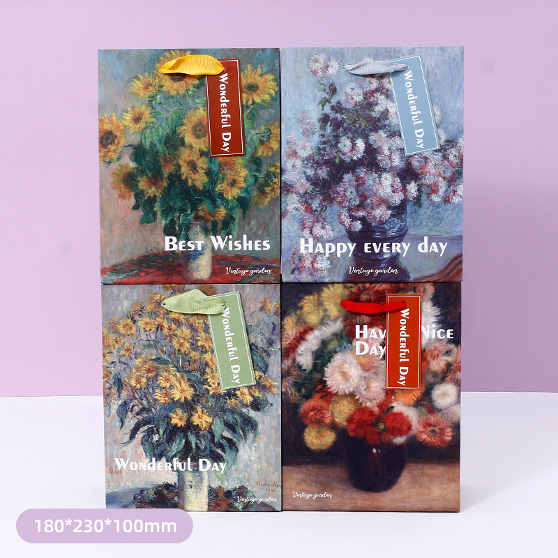 Vintage Painting Gift Bag (S)