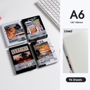 Sunset Waterfront Lined Hardcover Notebook A6