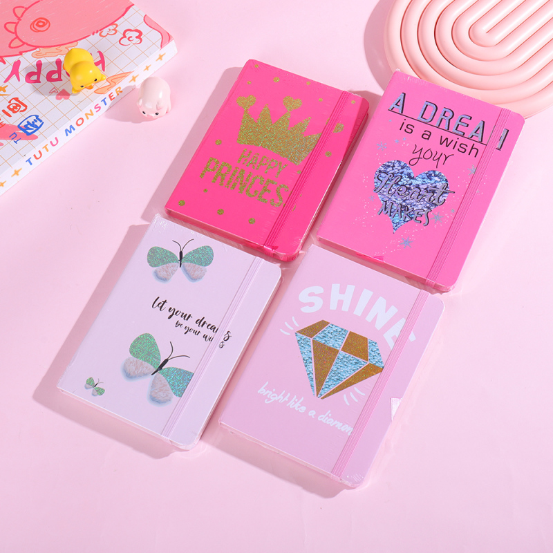 Shine Wish Lined Hardcover Notebook A6