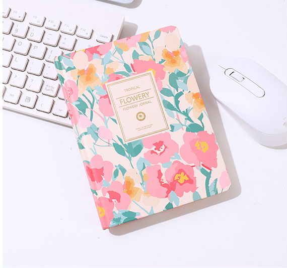Flower Language Hardcover Notebook B6