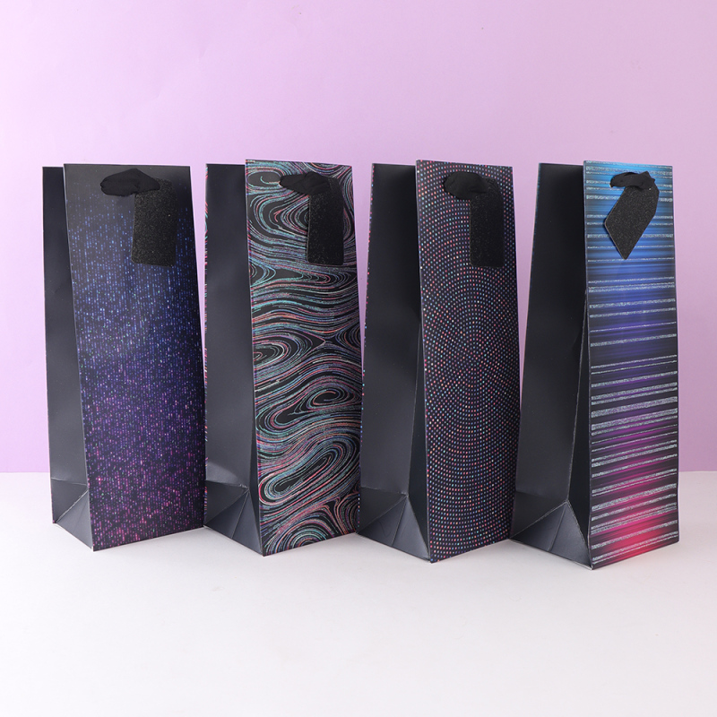 Cool Neon Wine Gift Bag