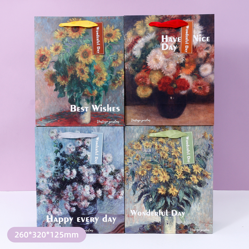 Vintage Painting Gift Bag (M)