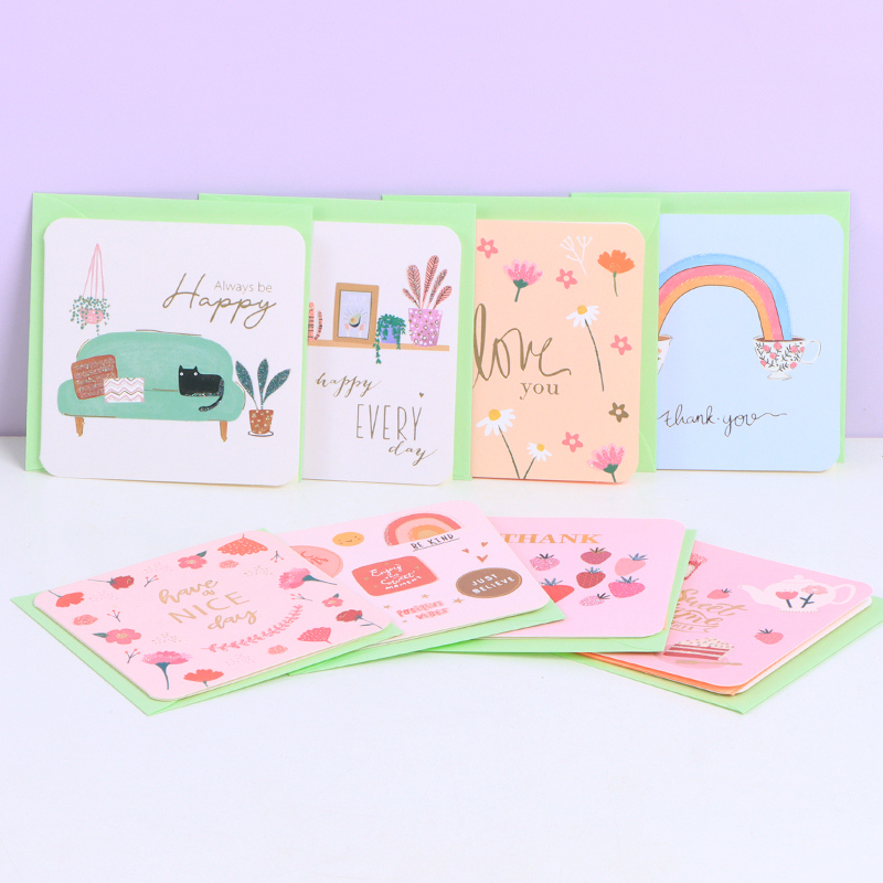 Cute Square Greeting Card