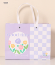Romantic Tulip Square Gift Bag